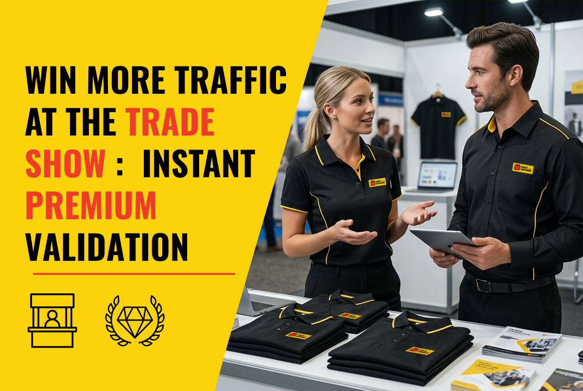 Using Trade Show Uniforms to Win Traffic