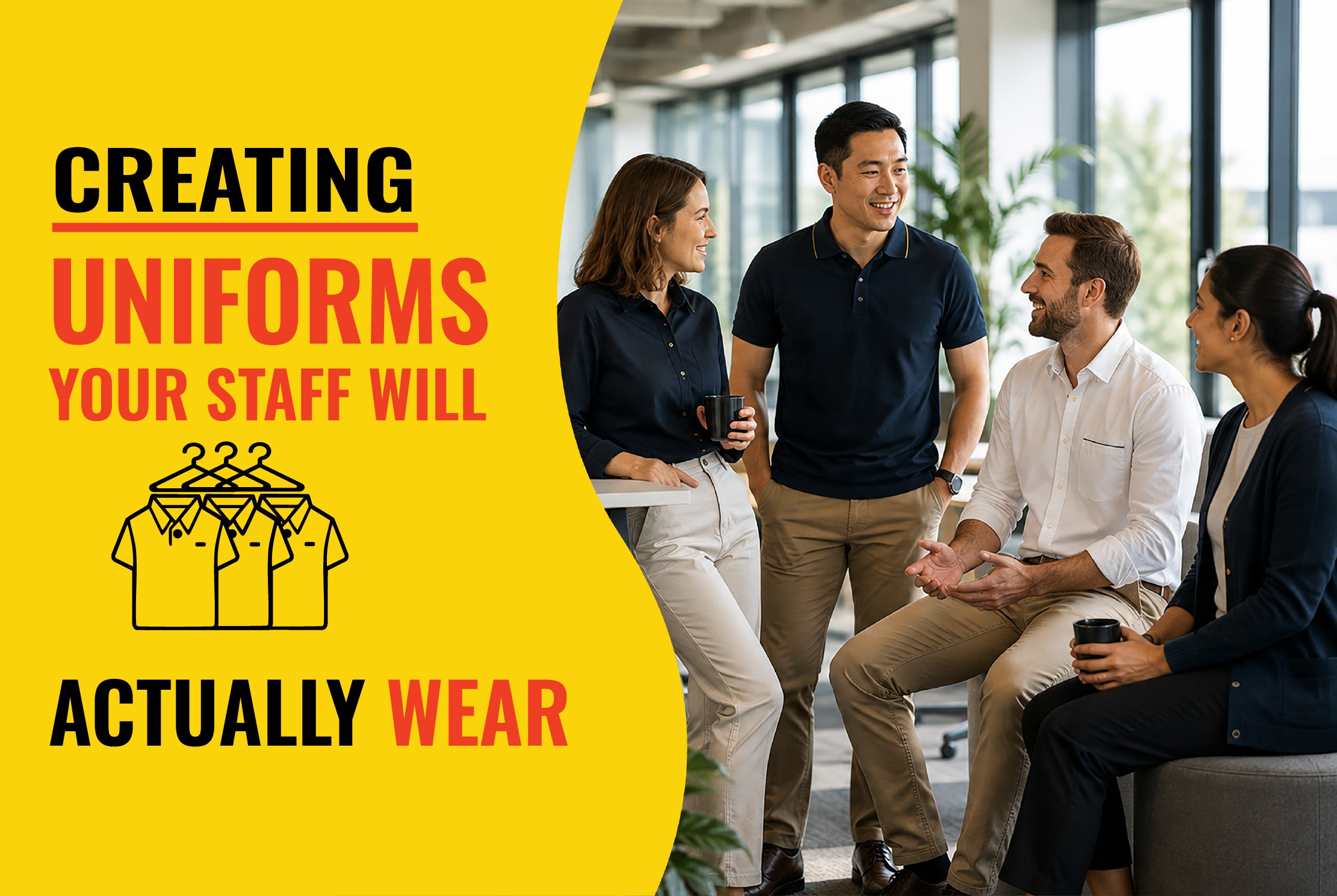 How to Choose Corporate Uniforms Your Staff Will Actually Wear