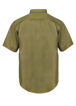 Mens Short Sleeve Cotton Shirt (NC-WS3021)