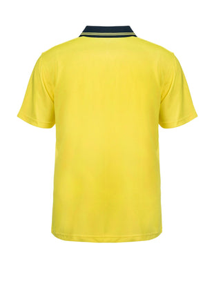 Hi Vis Long Sleeve Micromesh Polo Shirt with Pocket (NC-WSP205)