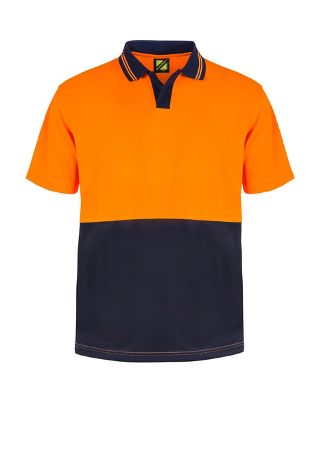Hi Vis Long Sleeve Micromesh Polo Shirt with Pocket (NC-WSP205)