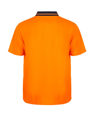 Hi Vis Long Sleeve Micromesh Polo Shirt with Pocket (NC-WSP205)