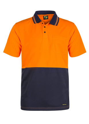 Hi Vis Short Sleeve Micromesh Polo Shirt with Pocket (NC-WSP201)