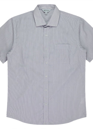 Henley Mens Shirt Short Sleeve (AP-1900S)