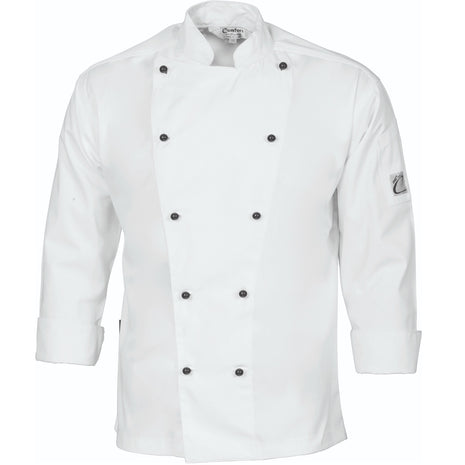 Cool-Breeze Cotton Chef Jacket - Long Sleeve (DN-1104)