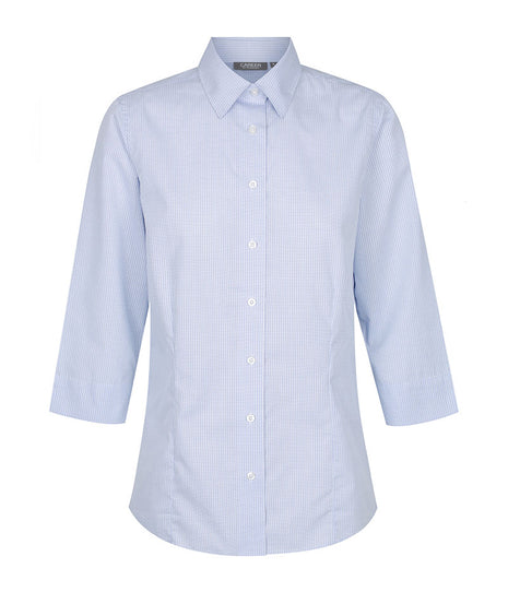 Guildford Womens Square Textured 3/4 Sleeve Shirt (GW-1251WL)
