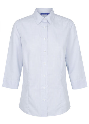 Guildford Womens Square Textured 3/4 Sleeve Shirt (GW-1251WL)