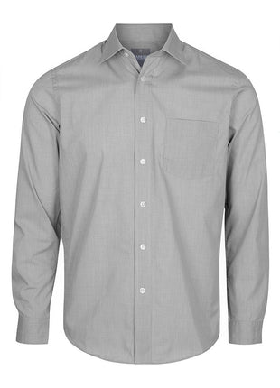 Windsor Mens Puppy Tooth Long Sleeve Shirt (GW-1267L)