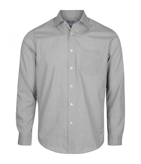 Windsor Mens Puppy Tooth Long Sleeve Shirt (GW-1267L)