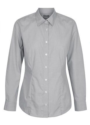 Windsor Womens Puppy Tooth Long Sleeve Shirt (GW-1267WL)