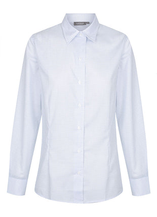 Bell Womens Textured Mini Check Long Sleeve Shirt (GW-1295WL)