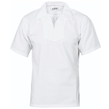 V-Neck Food Industry Jerkin - Short Sleeve (DN-1311)