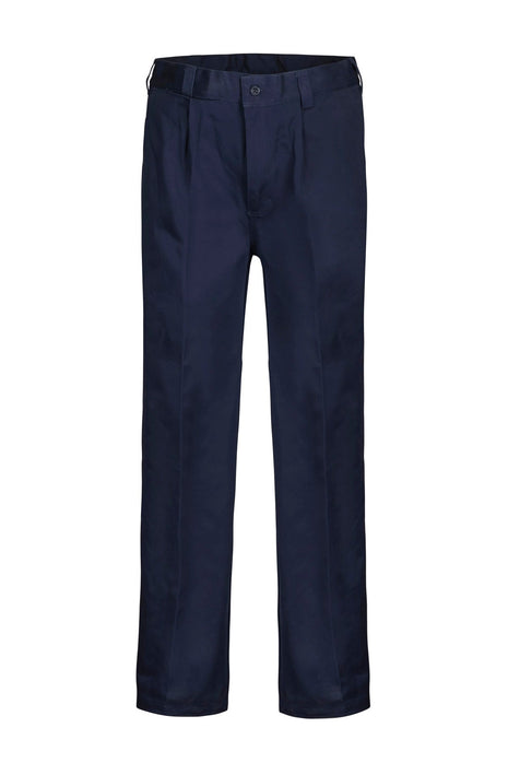 Mens Single Pleat Cotton Pant Long (NC-WP3041L)