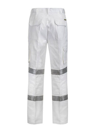 Mens Cargo Cotton Drill Trouser with Reflective Tape (NC-WP3223)
