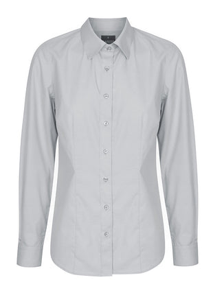 Nicholson Womens Premium Poplin Long Sleeve Shirt (GW-1520WL)