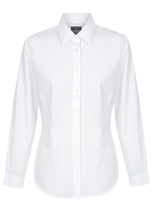 Nicholson Womens Premium Poplin Long Sleeve Shirt (GW-1520WL)