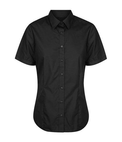 Nicholson Womens Premium Poplin Short Sleeve Shirt (GW-1520WS)