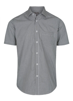 Westgarth Mens Gingham Short Sleeve Shirt (GW-1637S)