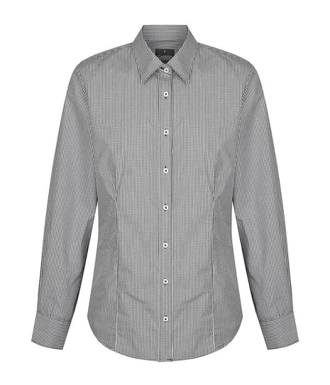 Westgarth Womens Gingham Long Sleeve Shirt (GW-1637WL)