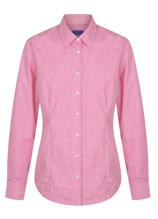 Westgarth Womens Gingham Long Sleeve Shirt (GW-1637WL)