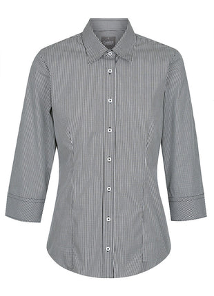 Westgarth Womens Gingham 3/4 Sleeve Shirt (GW-1637WZ)