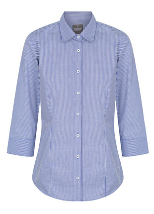 Westgarth Womens Gingham 3/4 Sleeve Shirt (GW-1637WZ)