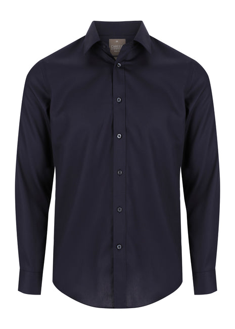 Blake Mens Pure Cotton Non Iron Shirt (Slim Fit) (GW-1640L)