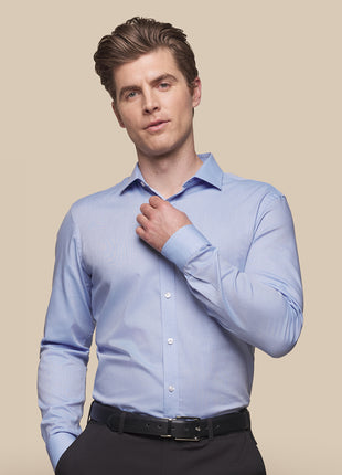 Balmoral Mens Royal Oxford Shirt (Slim Fit) (GW-1701L)