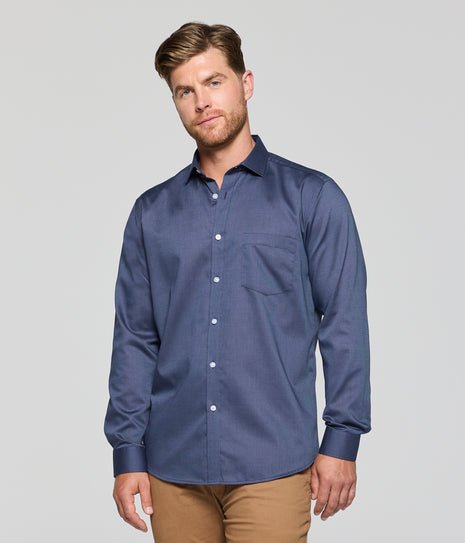 Balmoral Mens Royal Oxford Shirt (Contemporary Fit) (GW-1702L)