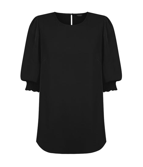 Lola Women's 3/4 Sleeve Shirred Cuff Top (GW-1799WZ)