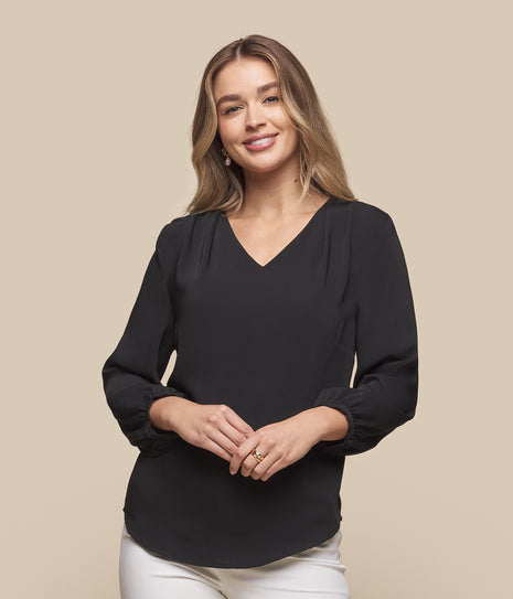 Cali Womens V Neck Popover (GW-1806WZ)