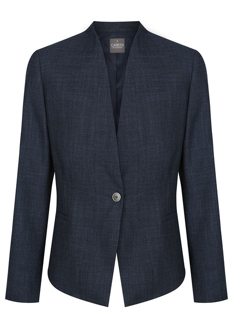 Claremont Womens Textured Crop Jacket (GW-1888WJ)