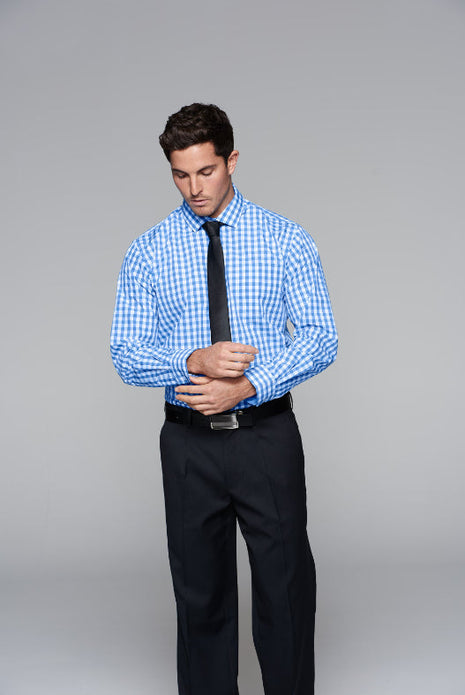 Devonport Mens Shirt Long Sleeve (AP-1908L)