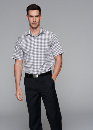 Devonport Mens Shirt Short Sleeve (AP-1908S)