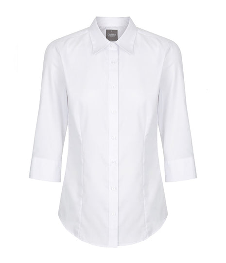Ultimate Womens White 3/4 Sleeve Shirt (GW-1908WZ)