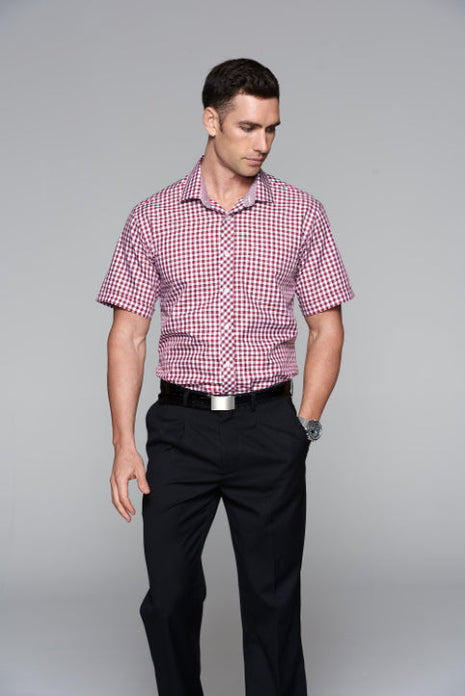 Brighton Mens Shirt Short Sleeve (AP-1909S)