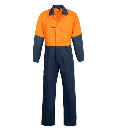 Mens Hi Vis Poly/Cotton Coveralls (NC-WC3059)