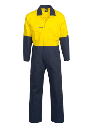 Mens Hi Vis Poly/Cotton Coveralls (NC-WC3059)