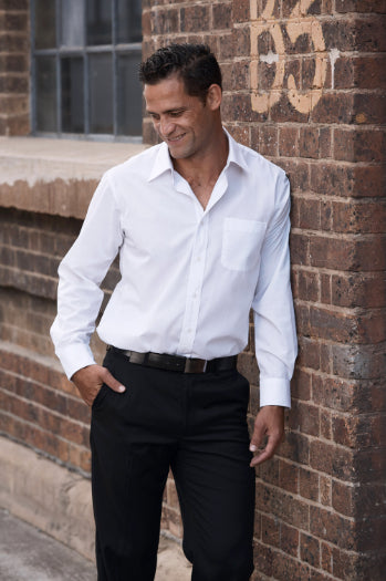 Kingswood Mens Shirt Long Sleeve (AP-1910L)