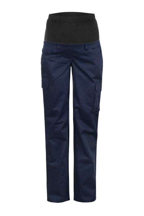 Womens Maternity Cargo Cotton Drill Trouser (NC-WPL081)