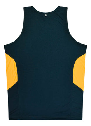 Tasman Mens Singlets - W1111 (AP-1111-BL)