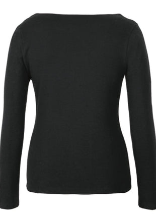 Ladies Long Sleeve Boat Neck Tee (JB-1BTL)