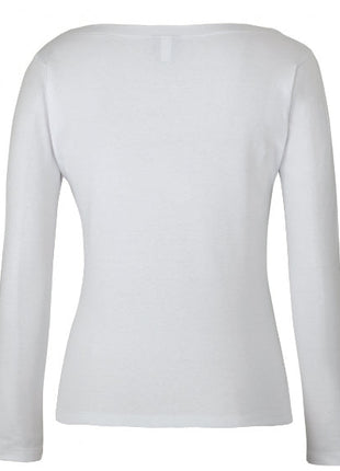 Ladies Long Sleeve Boat Neck Tee (JB-1BTL)