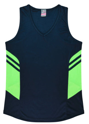 Tasman Lady Singlets - W2111 (AP-2111-BL)