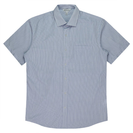 Henley Mens Shirt Short Sleeve (AP-1900S)