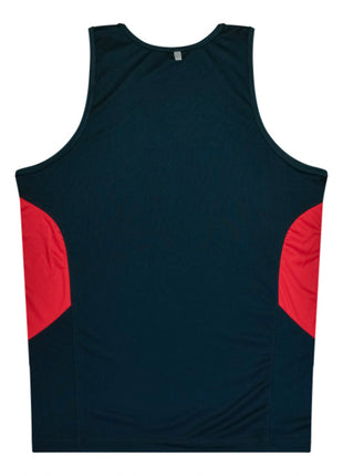 Tasman Mens Singlets - W1111 (AP-1111-BL)