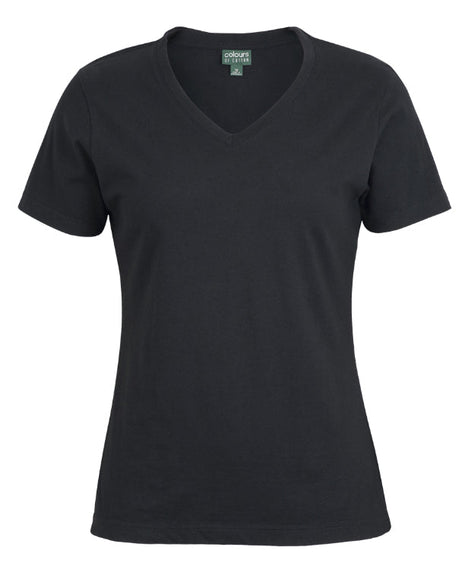 Ladies V Neck Tee (JB-1VT1)