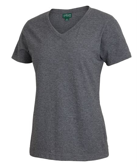 Ladies V Neck Tee (JB-1VT1)