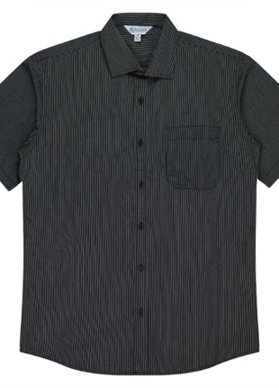 Henley Mens Shirt Short Sleeve (AP-1900S)