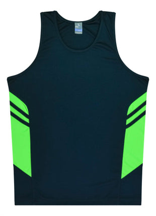 Tasman Mens Singlets - W1111 (AP-1111-BL)